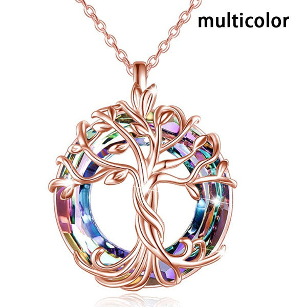 925 Sterling Silver Tree of Life Pendant Necklace Earrings Gift Jewellery Jewelry