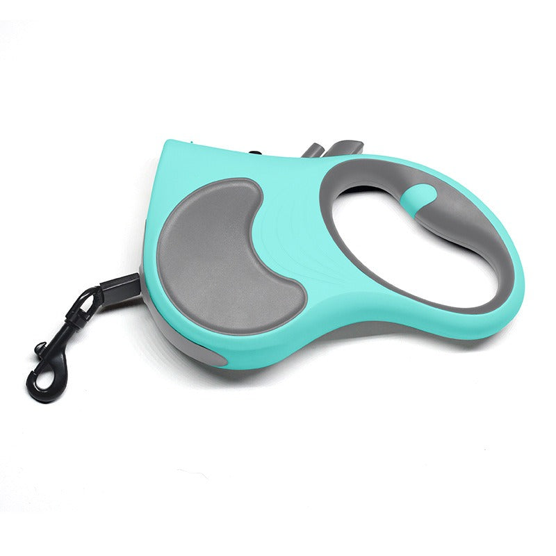Retractable Dog Leash LED Light 16ft Durable Nylon Rope Small to Medium Dogs