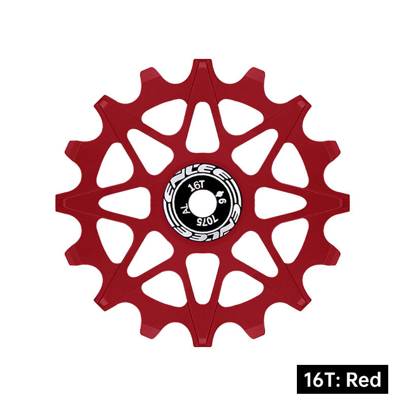 MTB Road Bike Rear Derailleur Jockey Wheel Ceramic Bearings Aluminium 10T-16T