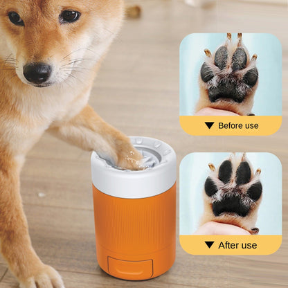 Pet Paw Cleaner Soft Silicone Bristles Quick Efficient Foot Washing Accessory
