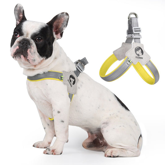 Reflective Adjustable Dog Harness Breathable No-Pull Vest for Small & Large Dogs