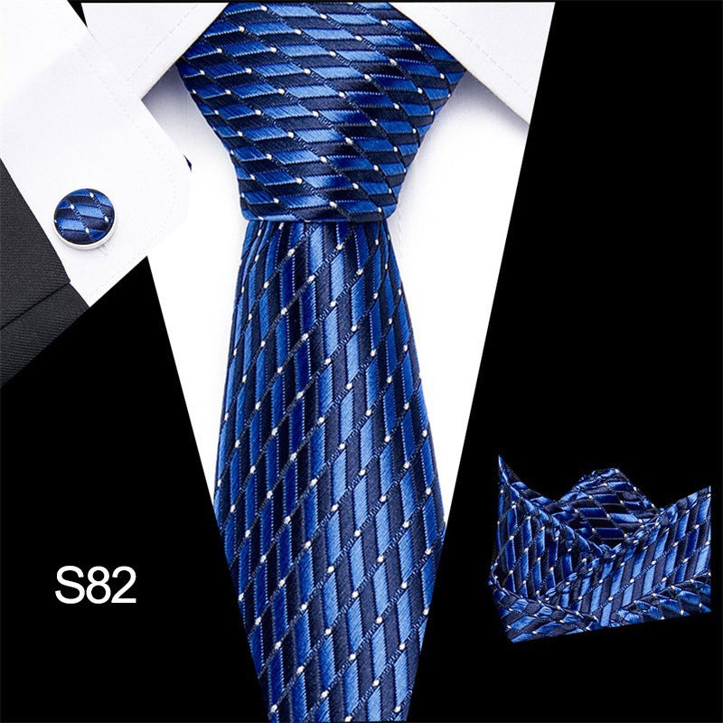 Men's 3pc Tie Set Suit Accessory 53 Options Elegant Designs Smart Business