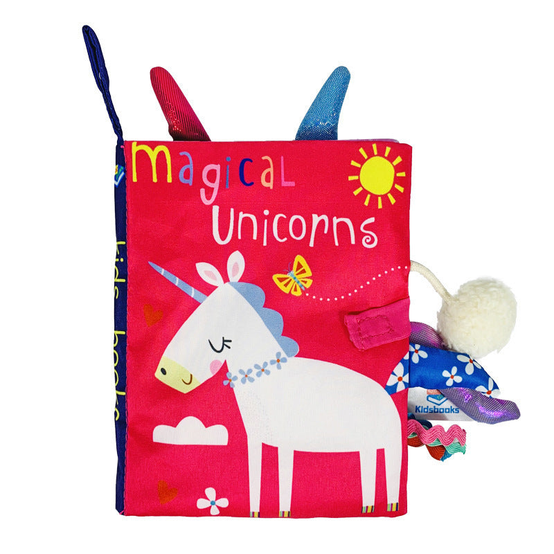 Soft Baby Books Developmental Learning Toys Educational Sensory Washable Cloth