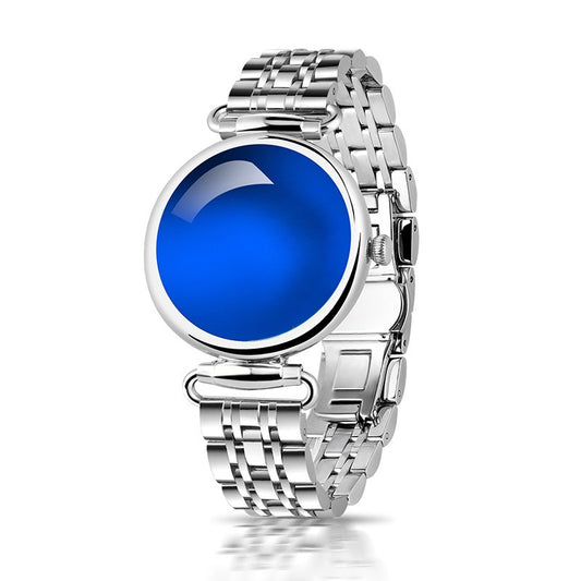 Stainless Steel Women's Smartwatch Bluetooth Call Health Monitoring Women Watch