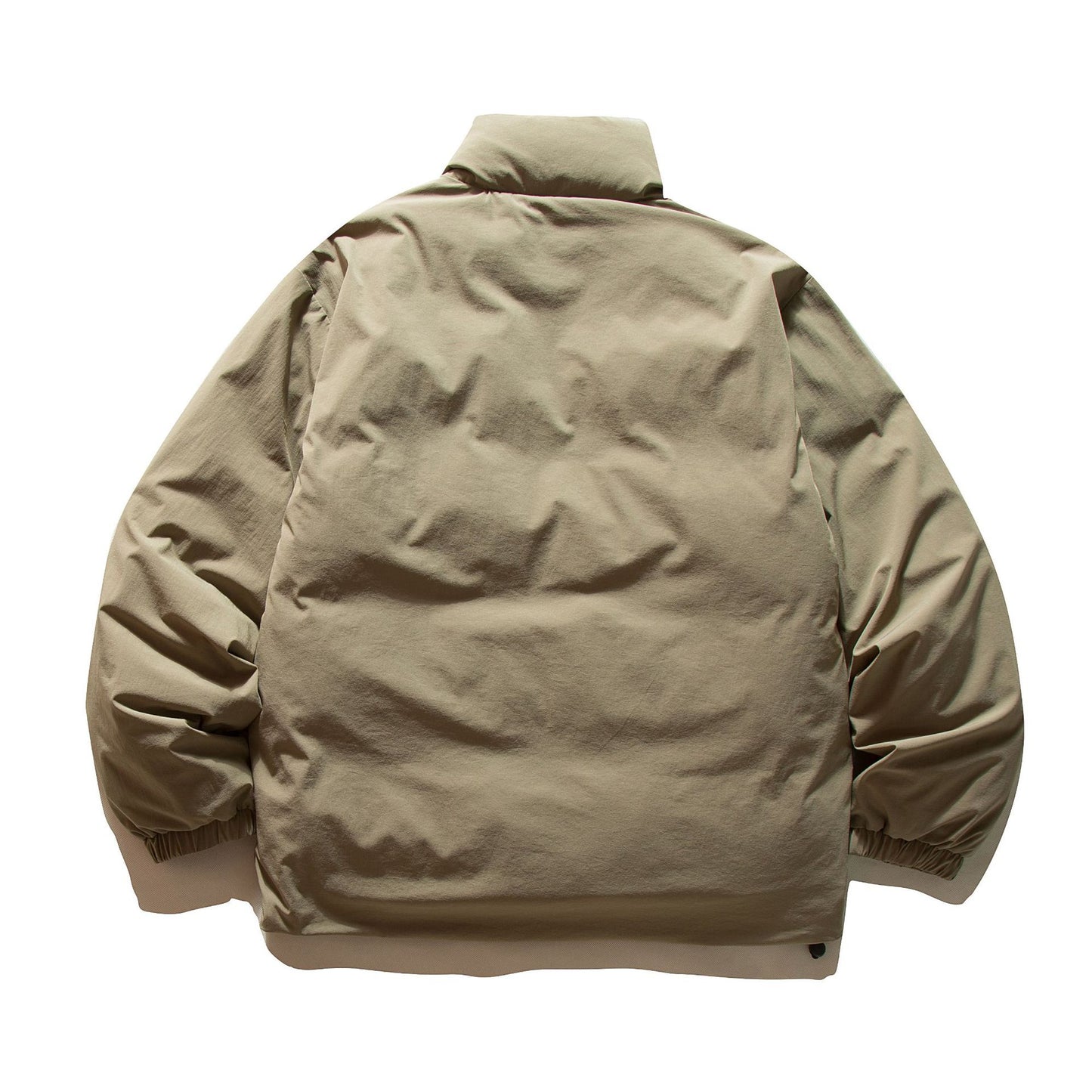 Stand Collar White Duck Down Winter Jacket Casual Insulated Lightweight Apparel