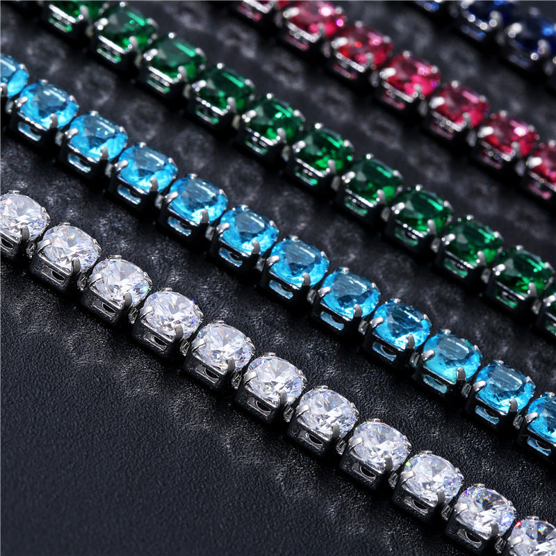 Men's Hip Hop Bracelet Jewelry Micro-set Zircon Bracelet Women