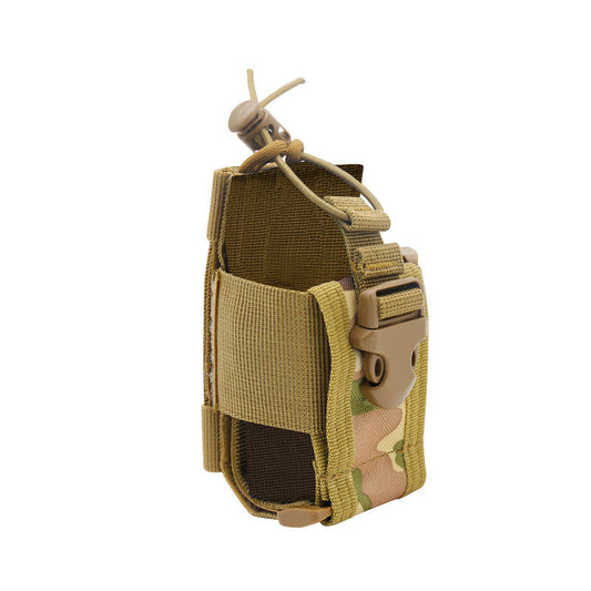 Heavy Duty MOLLE Radio Case Tactical Utility Waist Pack Walkie Talkie Holster