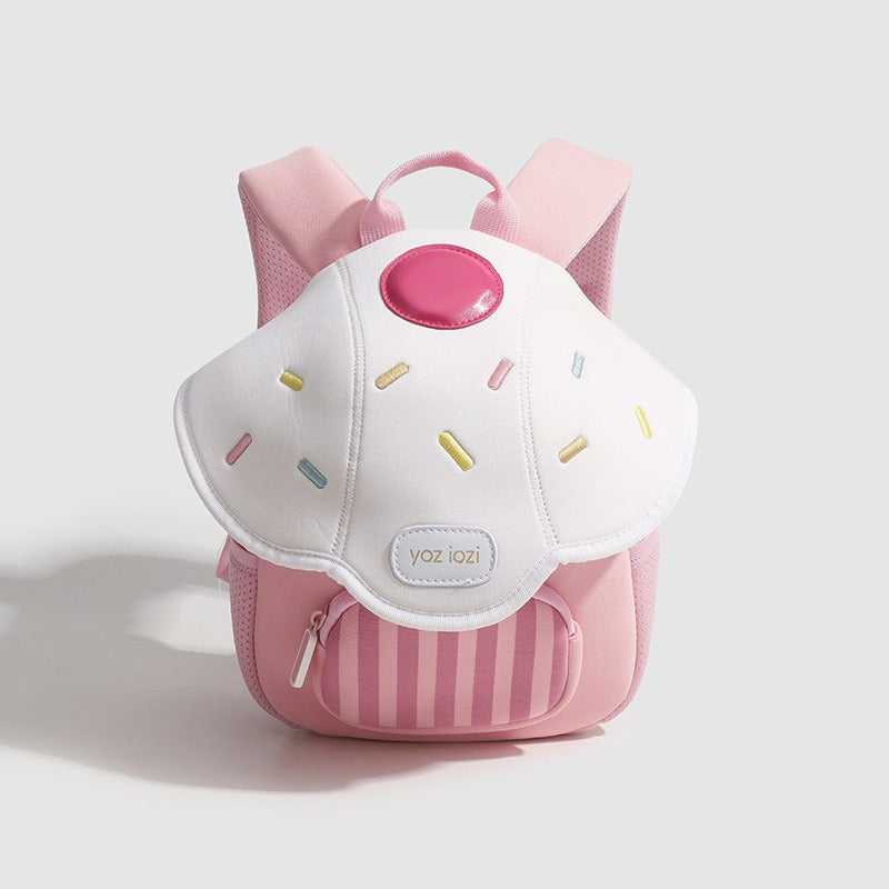 Children's Mini Mushroom Backpack Lightweight Durable School Bag Padded Straps