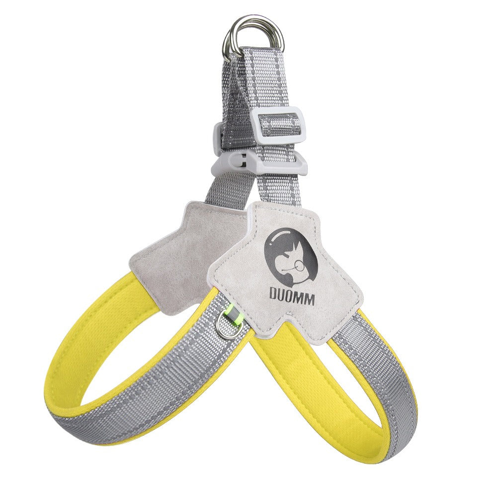 Reflective Adjustable Dog Harness Breathable No-Pull Vest for Small & Large Dogs