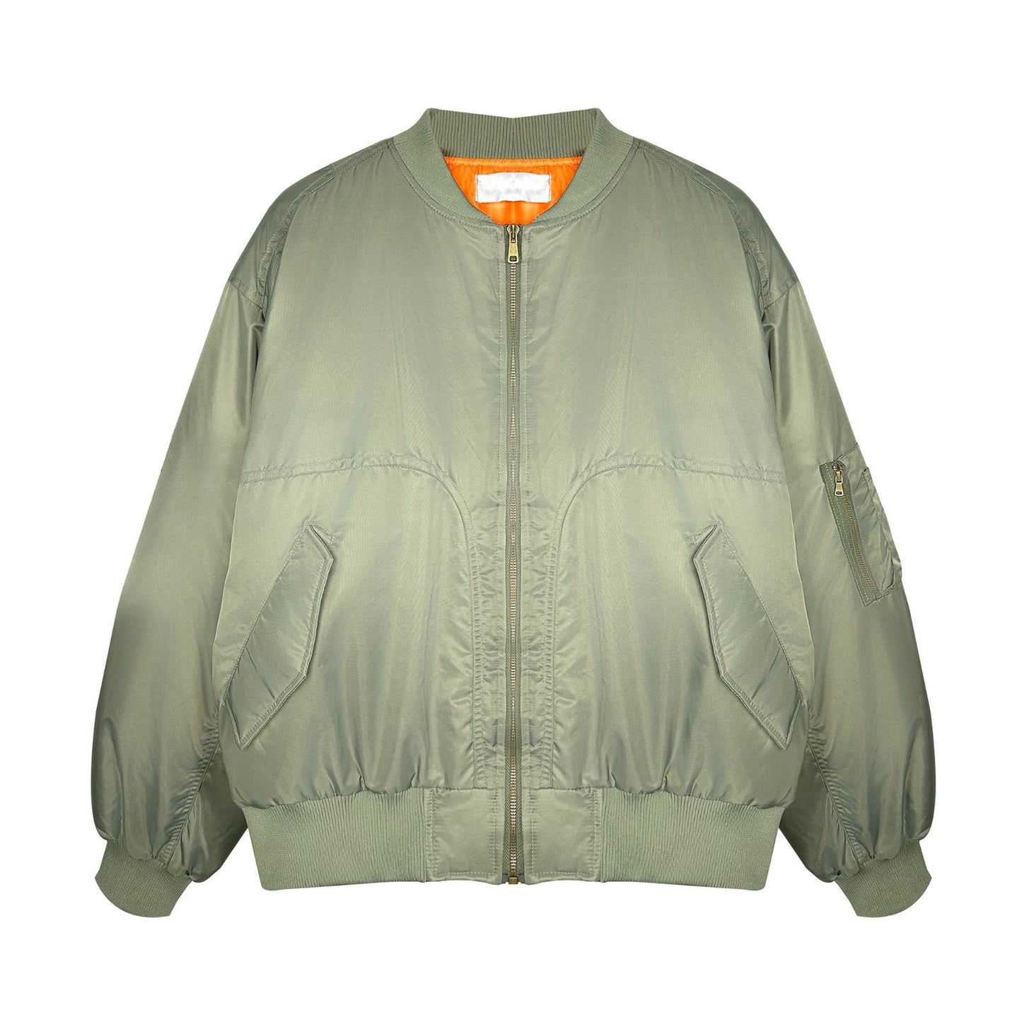 Unisex Casual Winter Cotton Jacket Short Wide Fit Zip Fastening Mens Womens
