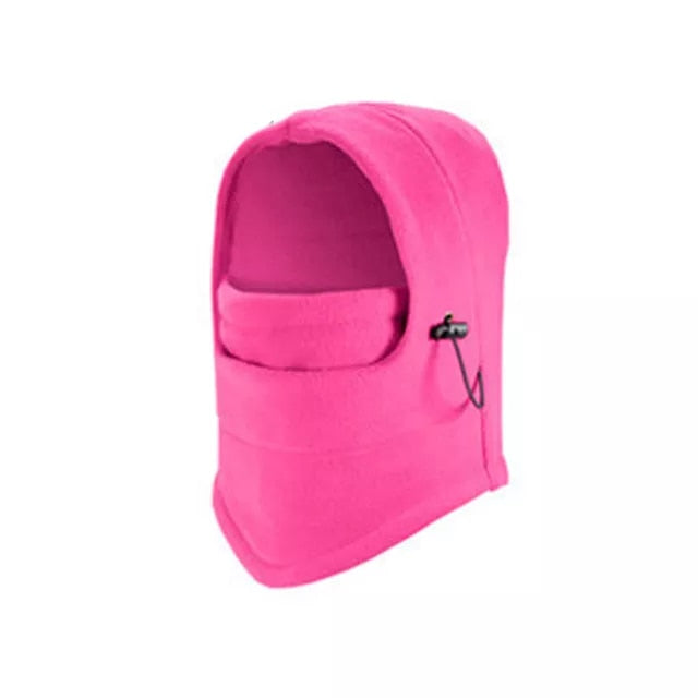 Thermal Cycling Cap Neck Protector Windproof Fleece Adjustable Winter Headgear