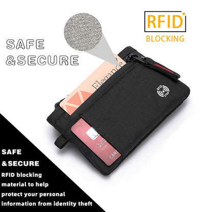X-PAC Compact Travel Wallet RFID Secure Keychain Anti-Theft Protection Wallet