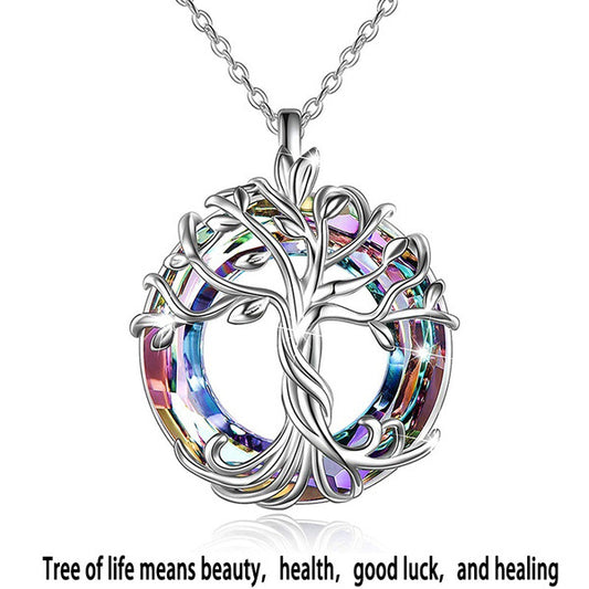 925 Sterling Silver Tree of Life Pendant Necklace Earrings Gift Jewellery Jewelry