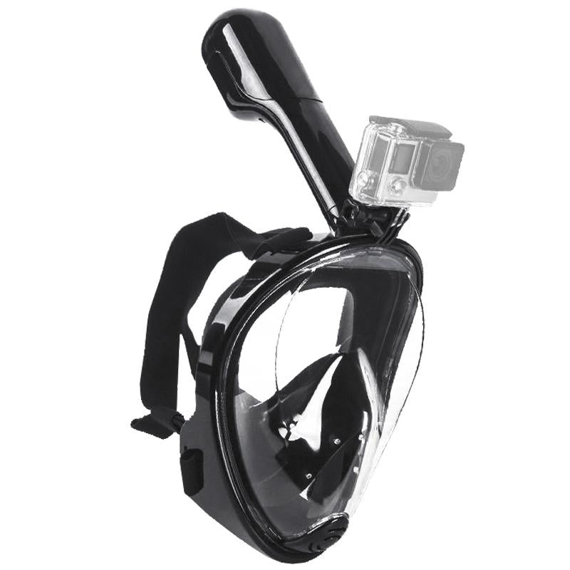 Adult Full Face Snorkel Mask Surface Scuba Diving Swim Breathing Equipment Set
