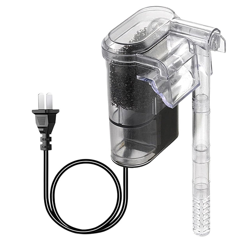 USB or Plug Aquarium Filter 2.5W 250L/H Small Tank Water Purifier 30cm Max Size