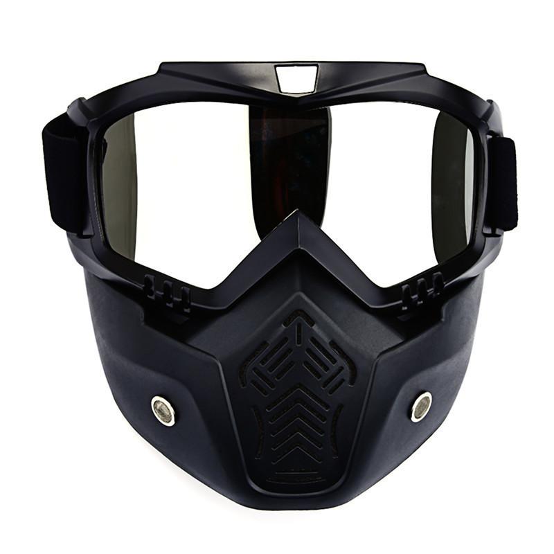 Men Ski Snowboard UV Defence Goggles Anti Fog Enhanced Vision Motorcycle Glasses