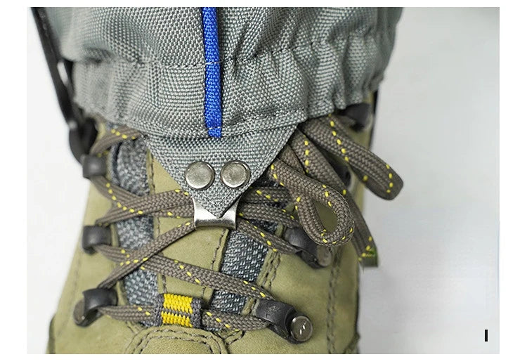 Waterproof Snowshoe Leg Gaiters Adjustable Outdoor Hiking Protection Unisex Gear