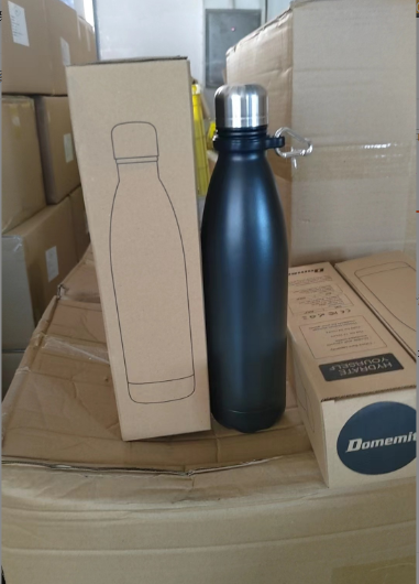 Stainless Steel 750ml Leakproof Insulated Water Bottle for Outdoor Sports Use