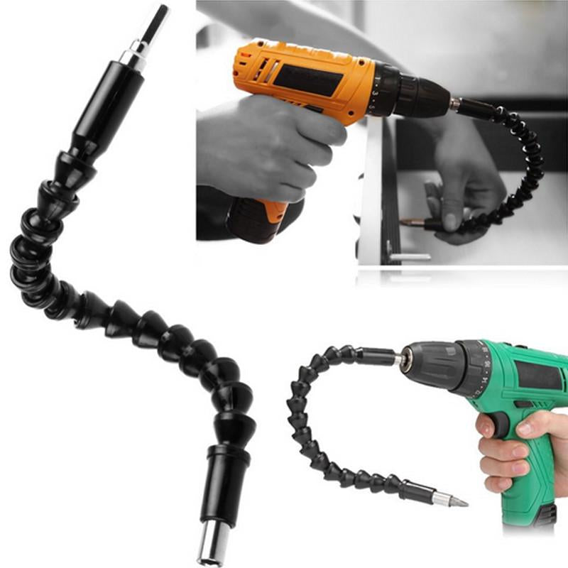 High Carbon Steel 290mm Flexible Drill Extension Shaft Accessory Tool Holder