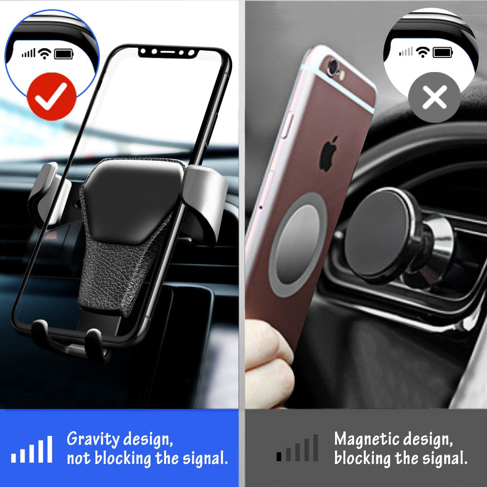 Gravity Car Holder Air Vent Clip Mobile Phone Stand Universal Dashboard Mount