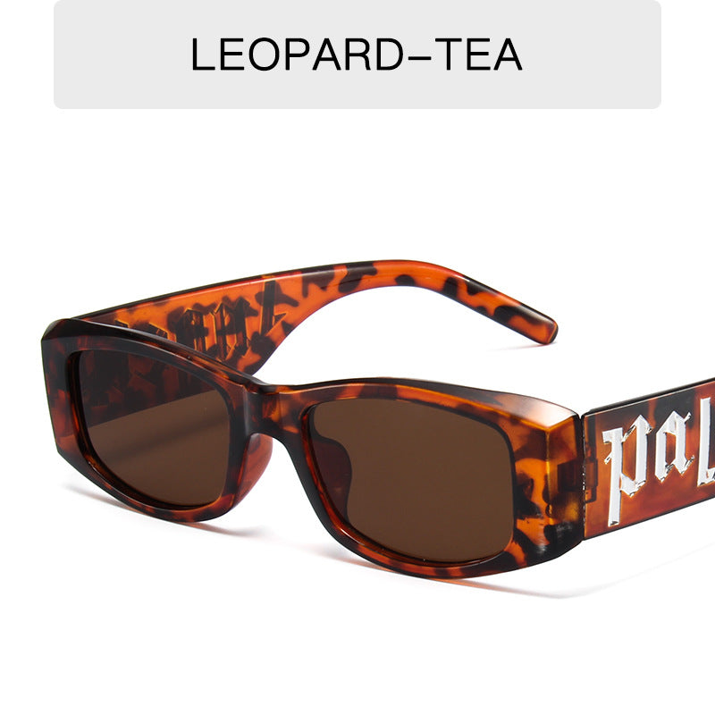 Square Frame Acrylic Lens Non-Polarised UV400 Sunglasses for Daily Sun Safety
