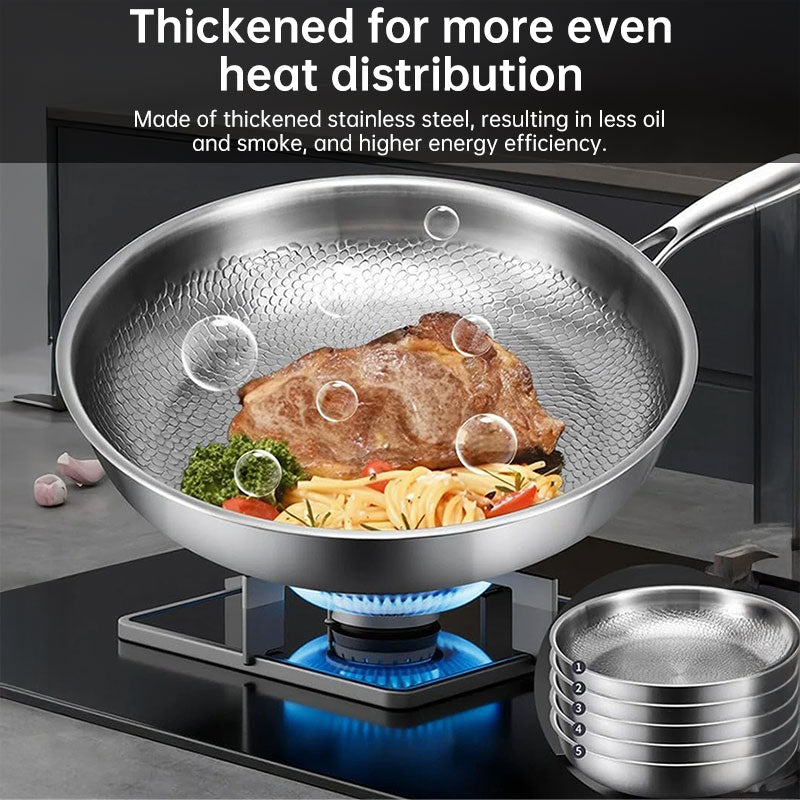 30cm Pure Titanium Nonstick Frying Pan Scratch Resistant Home Kitchen Cookware