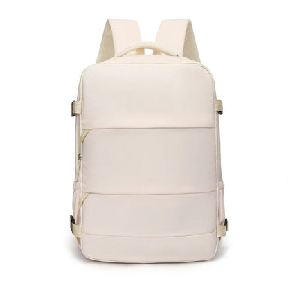 Waterproof Laptop Backpack: Airplane-Approved Carry-On for Travel, School & Work