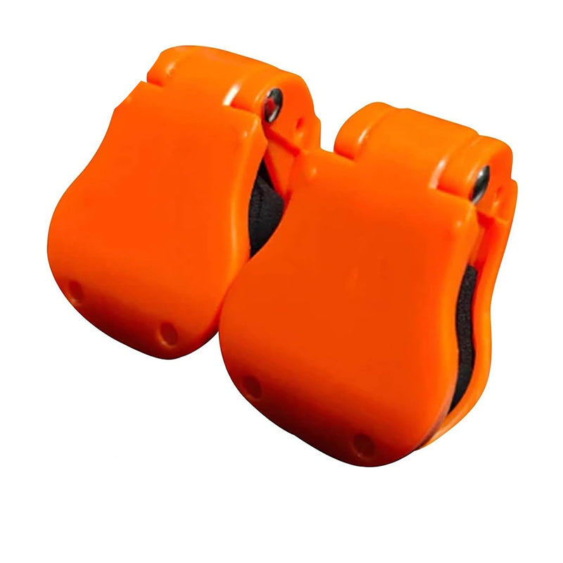 Fishing Rod Holder Clip Two Piece Set Wall Mounted Hinge Gripping 31mm 45mm