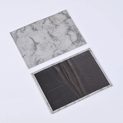 Passport Holder Secure Travel Wallet RFID Blocking Leather Document Organizer