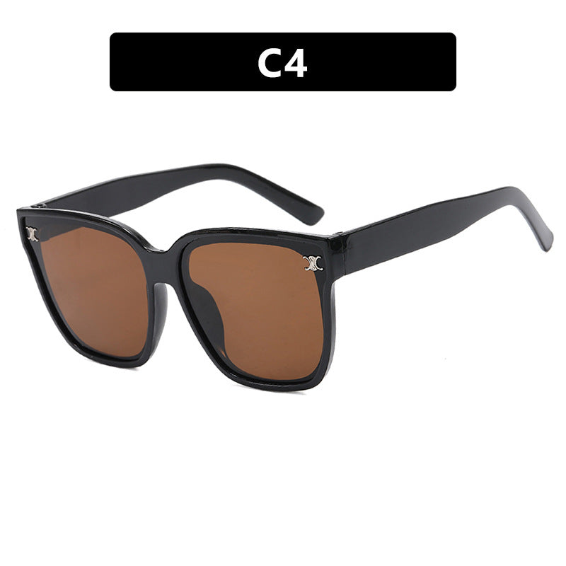 Women's Advanced UV Protection Sunglasses Trendy Slimming Large Frame Eyewear