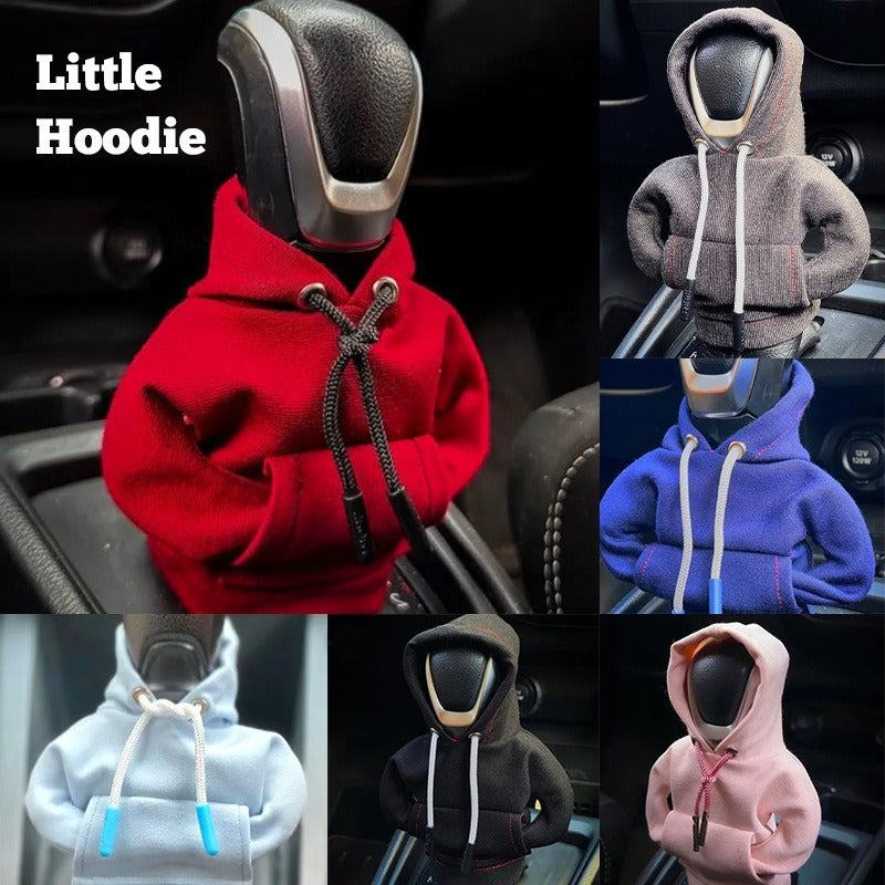 Automotive Interior Mini Hoodie Gear Shift Knob Cover Accessories Car Decor