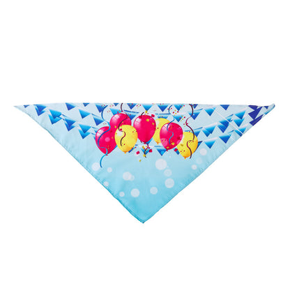 Adjustable Holiday Festive Pet Bandana Scarf Bib Seasonal Design for Dogs Cats