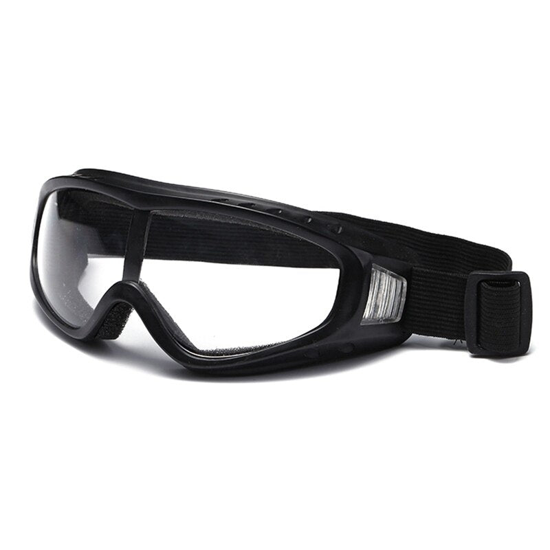 Motorcycle Racing Goggles UV Protection Scratch Resistant Clear Vision Outdoor