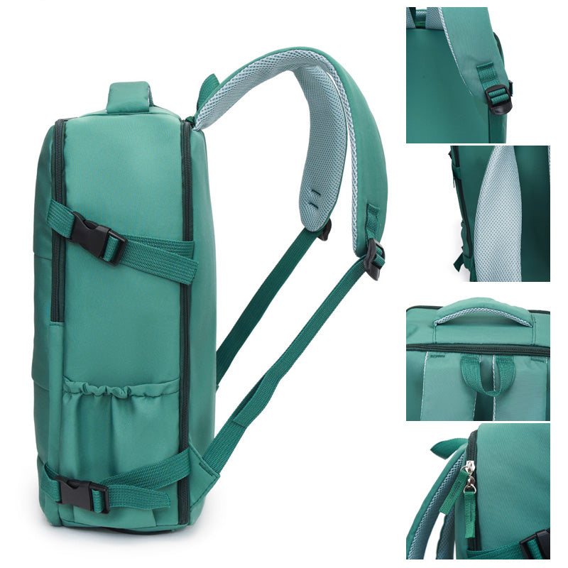 Waterproof Laptop Backpack: Airplane-Approved Carry-On for Travel, School & Work