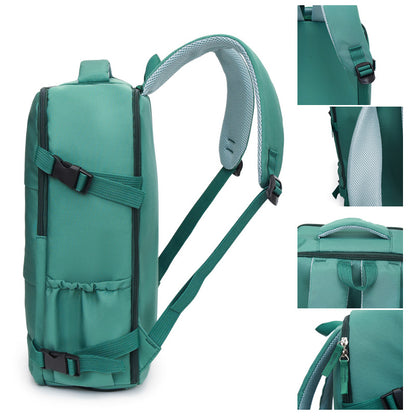 Waterproof Laptop Backpack: Airplane-Approved Carry-On for Travel, School & Work