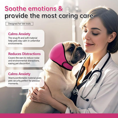 Waterproof Dog Ear Muffs for Noise Reduction, Swimming, Grooming, Anxiety Relief