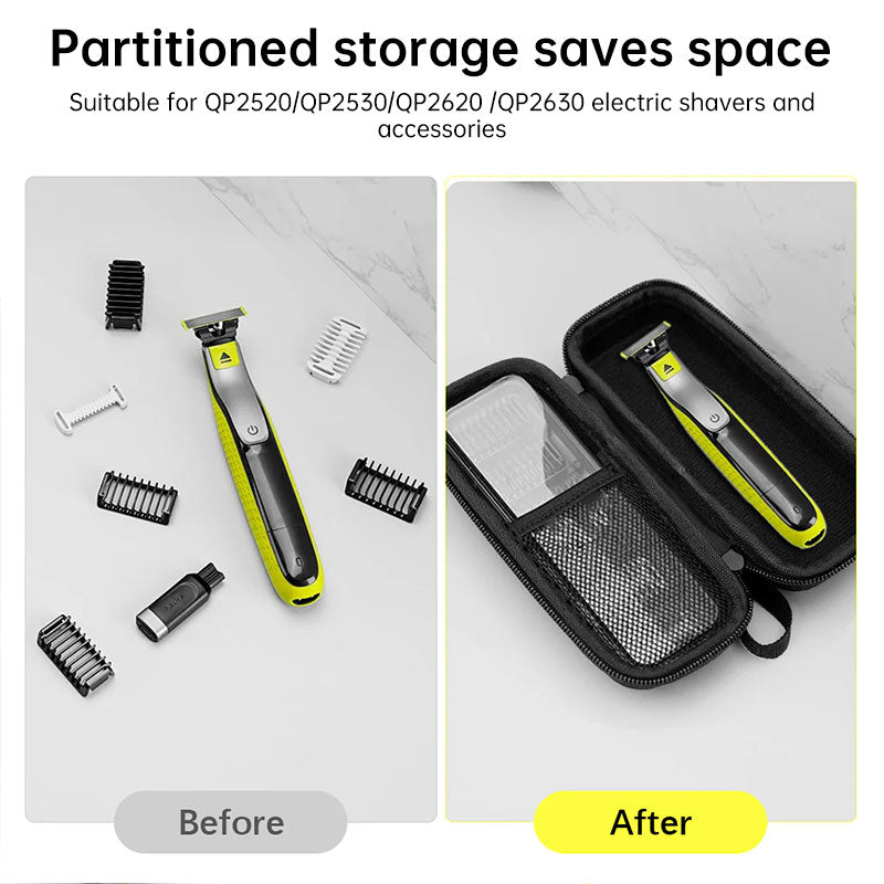 EVA Hard Shell Case For Philips OneBlade Waterproof Electric Shaver Travel