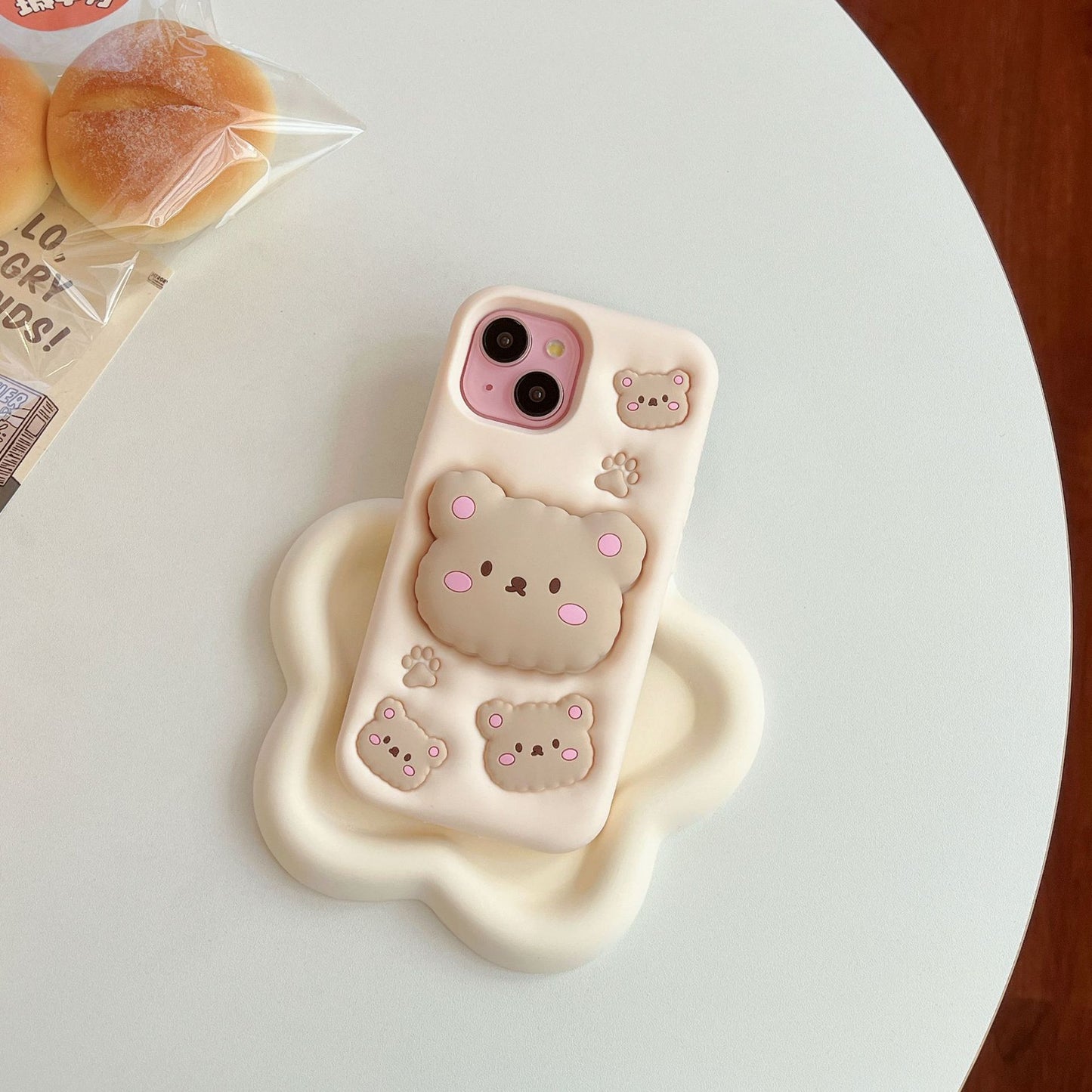Cartoon Shockproof Silicone Case For iPhone 17 16 15 14 13 12 11 Pro Max Protection