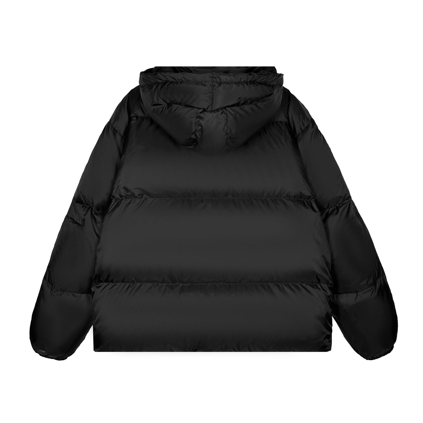 Unisex Vintage Duck Down Thermal Insulated Jacket with Hood for Winter Warmth
