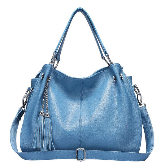 Genuine Leather Women's Handbag Shoulder Bag Premium Tote Ladies Purse