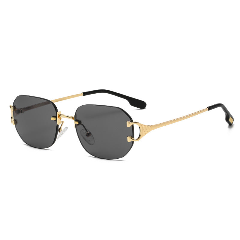 Men's UV400 Square Frame Sunglasses Durable for Outdoor Sports and Activities