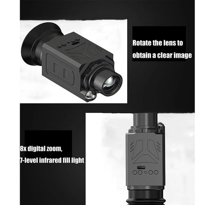Wearable Night Vision Monocular Model 880 Aluminium Alloy 5X 800m Rechargeable