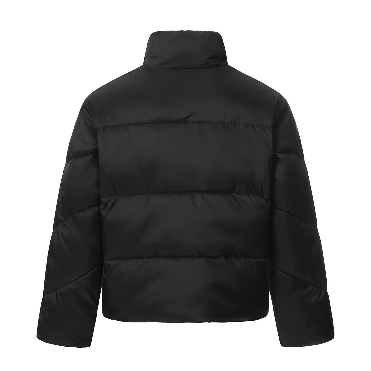 Heavy Quilted Bomber Jacket with Detailed Stitch for Winter Biker Outdoor Wear