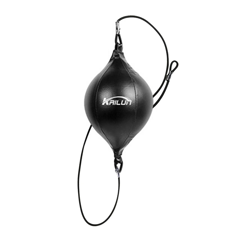 PU Leather Double End Boxing Speed Bag Reflex Ball for Enhanced Training Fitness