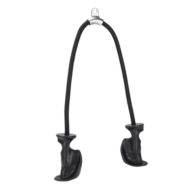 Tricep Rope Attachment Ergonomic Grip Detachable Handle Cable Machine Gym Use