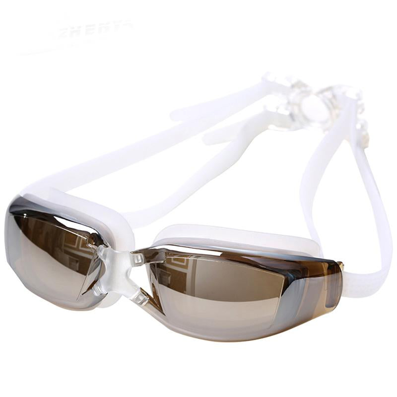 Waterproof UV Protection Anti-Fog High Definition Adjustable Swimming Goggles