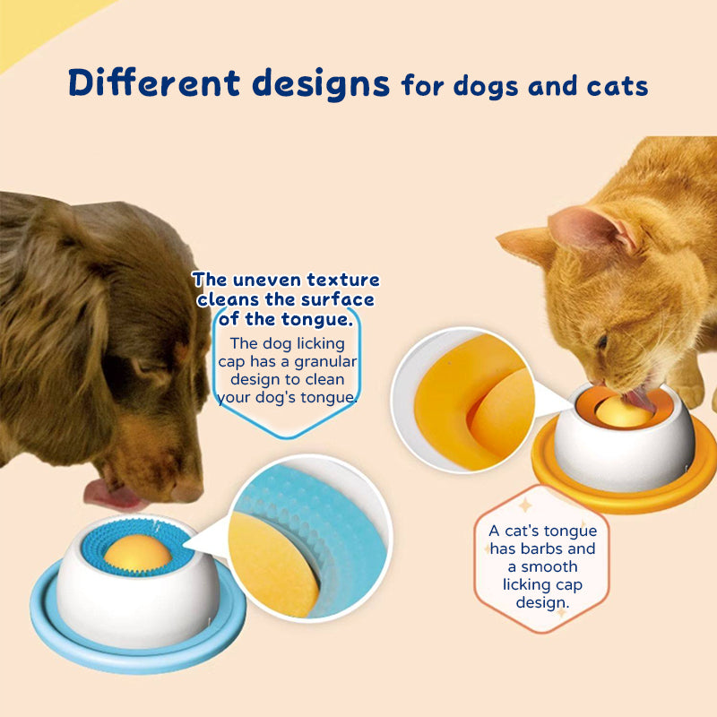 Pet Lick Mat Slow Feeder Enhances Digestion Reduces Anxiety Interactive Tool