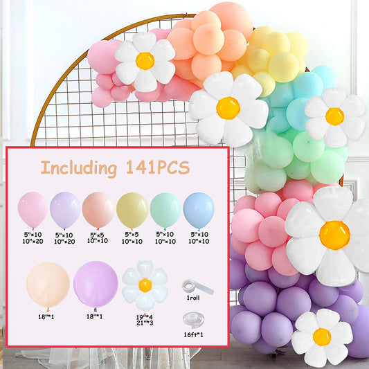 Latex Balloon Selection 141 Pieces Essential Party Wedding Birthday Decorations