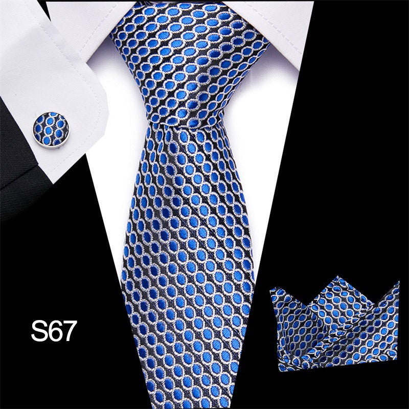 Men's 3pc Tie Set Suit Accessory 53 Options Elegant Designs Smart Business