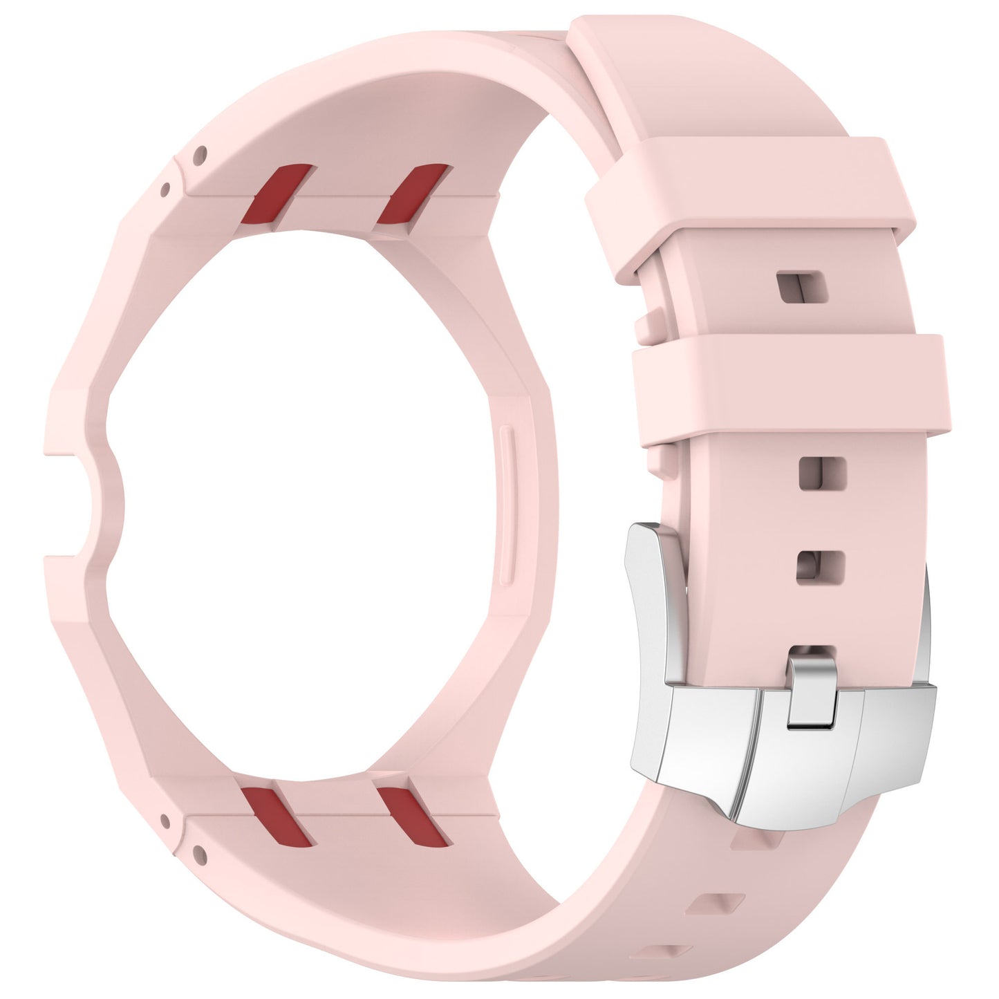 Fits AP X Swatch Royal Pop 20mm Silicone Strap Pin Buckle Octagonal Multi Holes